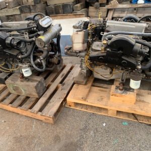 Two Marine Power Engines